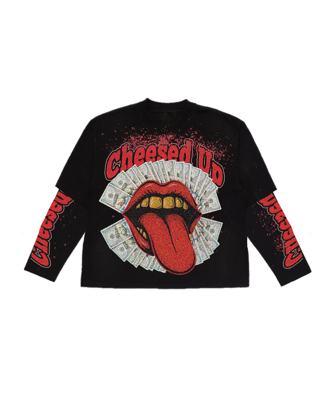 Cheesed Up Layered Tee